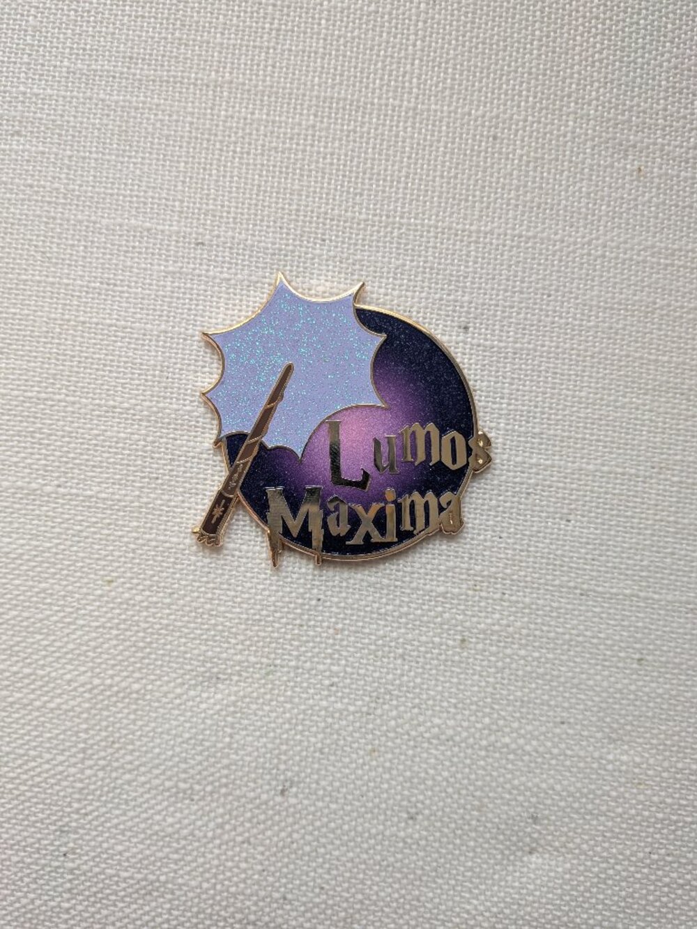 Lumos Maxima Spell Pin